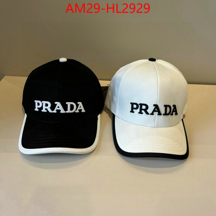 Cap (Hat)-Prada high quality designer ID: HL2929 $: 29USD