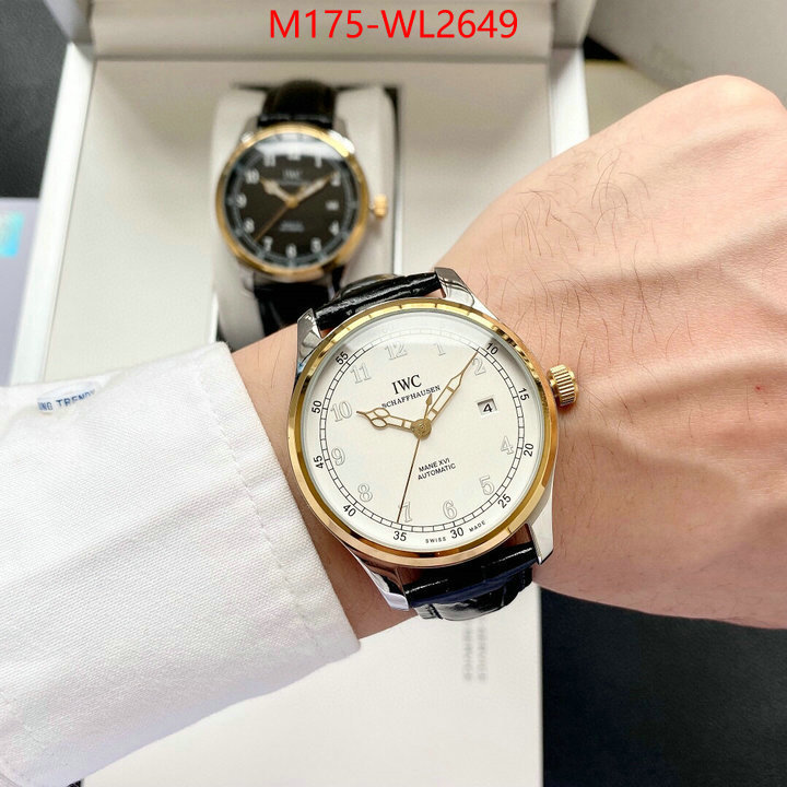Watch(4A)-IWC online from china designer ID: WL2649 $: 175USD-shoes yupoo Watch(4A)-IWC online from china designer ID: WL2649 $: 175USD