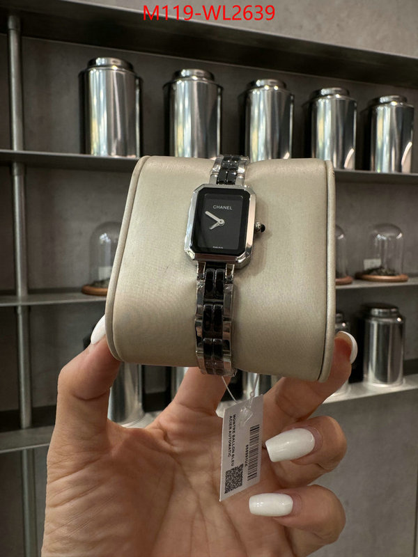 Watch(4A)-Chanel where quality designer replica ID: WL2639 $: 119USD