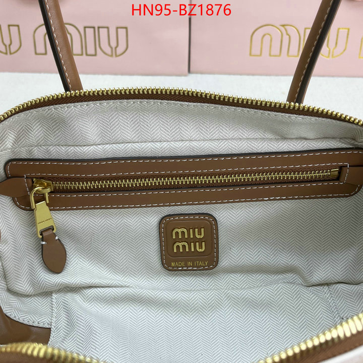 Miu Miu Bags(4A)-Handbag- counter quality ID: BZ1876 $: 95USD,