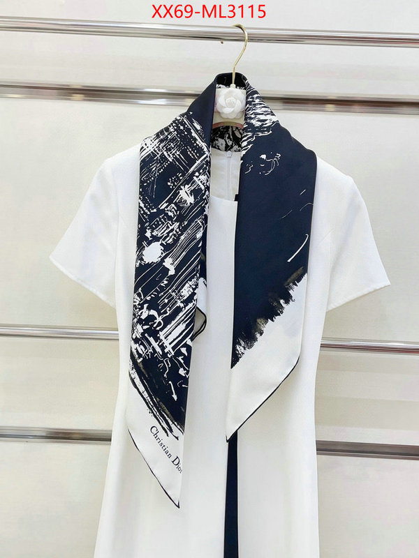 Scarf-Dior buy replica ID: ML3115 $: 69USD