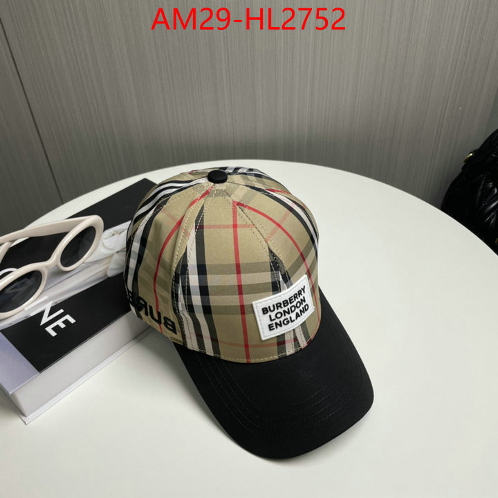 Cap(Hat)-Burberry copy ID: HL2752 $: 29USD