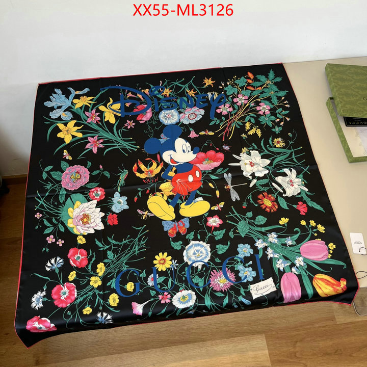 Scarf-Gucci designer ID: ML3126 $: 55USD