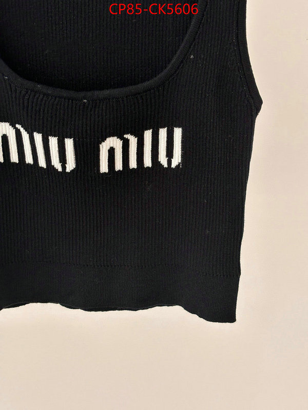 Clothing-MIU MIU from china 2024 ID: CK5606 $: 85USD