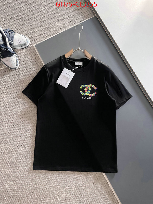 Clothing-Chanel best luxury replica ID: CL3355 $: 75USD
