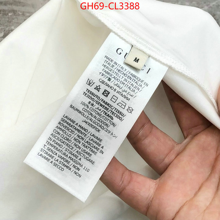 Clothing-Gucci replica for cheap ID: CL3388 $: 69USD