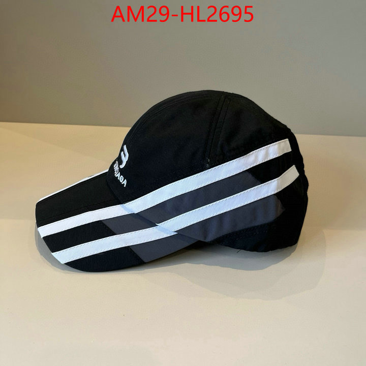 Cap(Hat)-Balenciaga replica designer ID: HL2695 $: 29USD