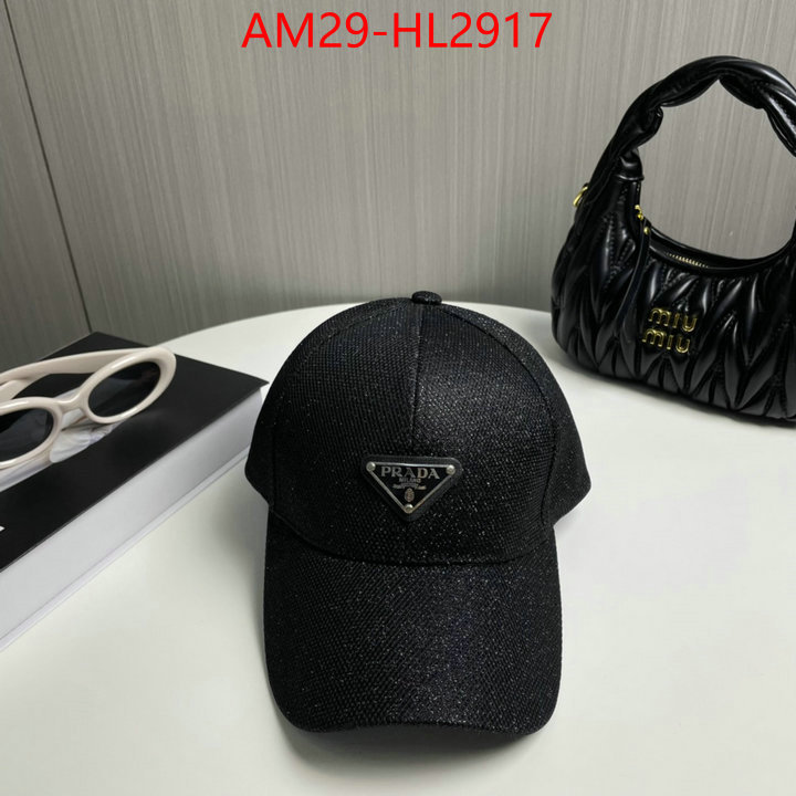 Cap (Hat)-Prada high quality replica designer ID: HL2917 $: 29USD