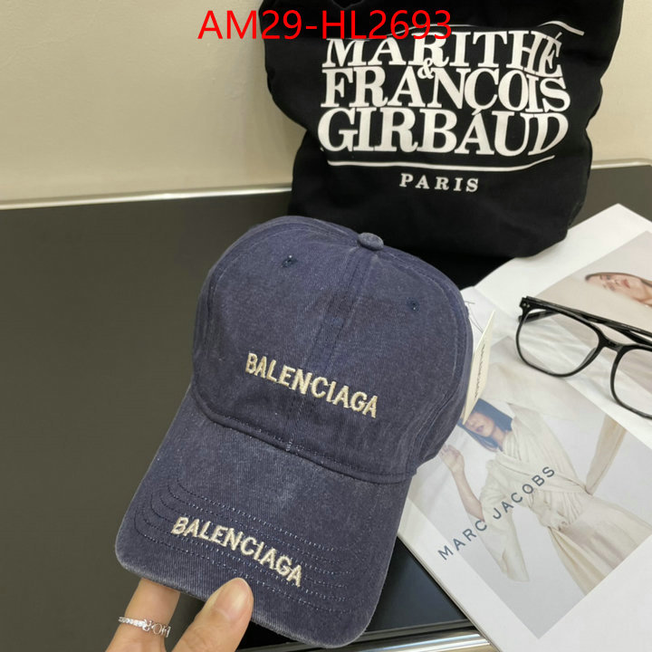 Cap(Hat)-Balenciaga we offer ID: HL2693 $: 29USD