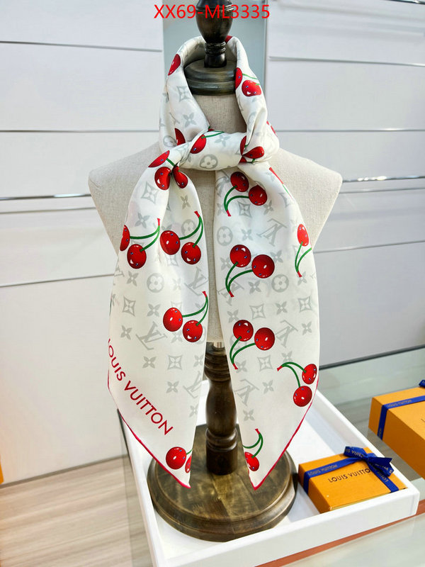Scarf-LV designer 7 star replica ID: ML3335 $: 69USD