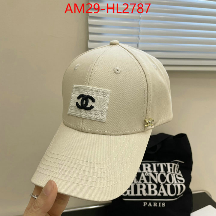 Cap (Hat)-Chanel luxury 7 star replica ID: HL2786 $: 29USD