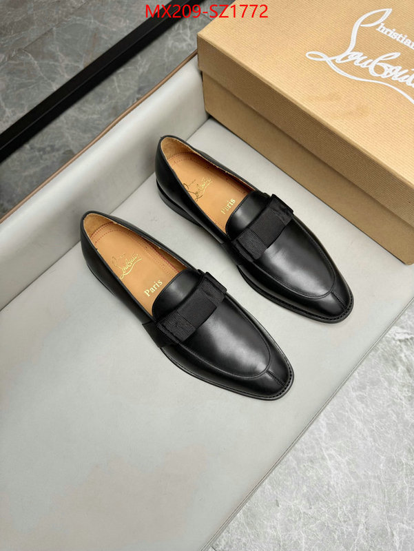 Men Shoes-Christian Louboutin fake ID: SZ1772 $: 209USD-shoes yupoo Men Shoes-Christian Louboutin fake ID: SZ1772 $: 209USD