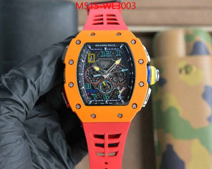 Watch(TOP)-Richard Mille best quality replica ID: WL3003 $: 515USD
