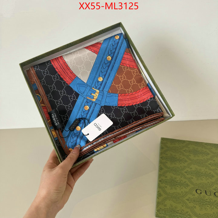 Scarf-Gucci can i buy replica ID: ML3125 $: 55USD