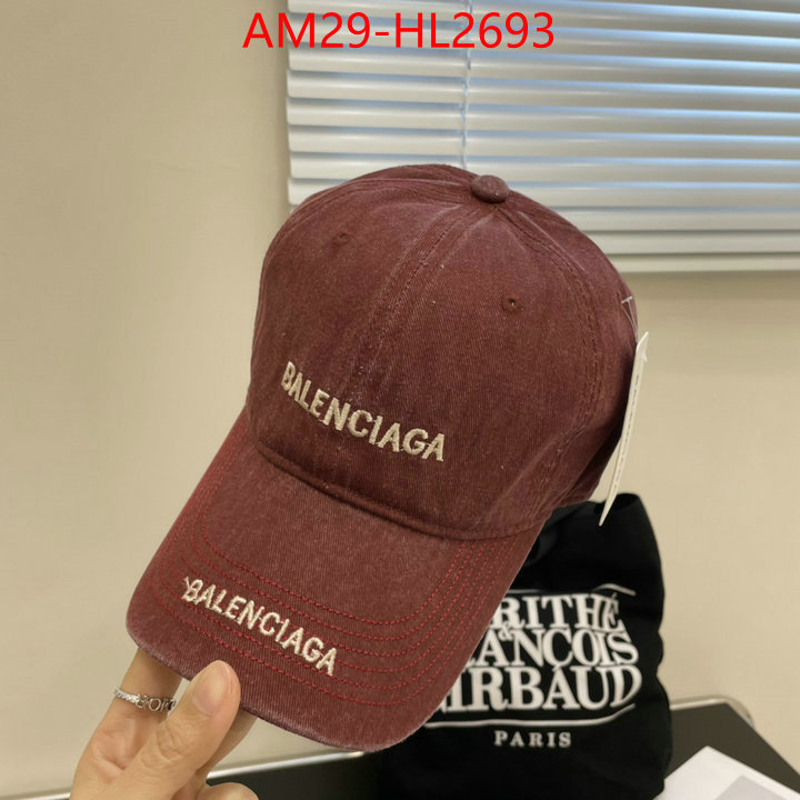 Cap(Hat)-Balenciaga we offer ID: HL2693 $: 29USD