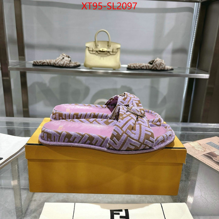 Women Shoes-Fendi designer 1:1 replica ID: SL2097 $: 95USD