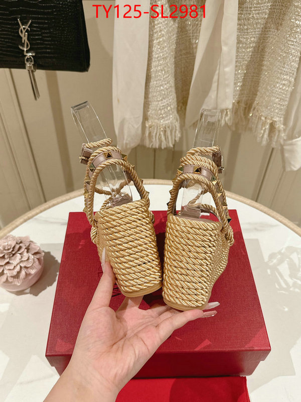 Women Shoes-Valentino for sale online ID: SL2981 $: 125USD