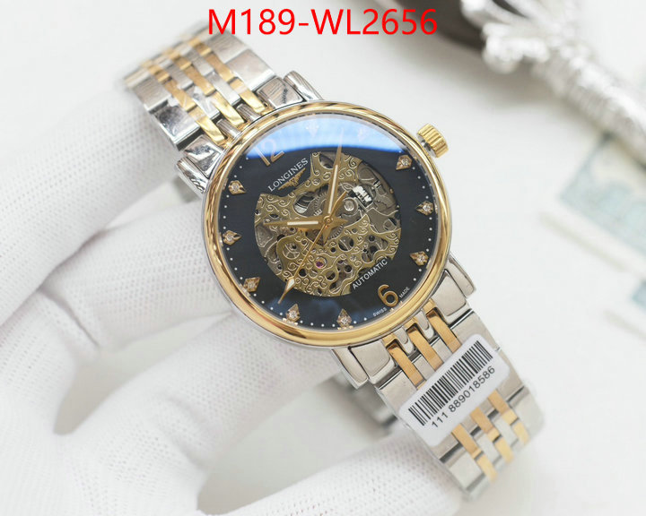 Watch(4A)-Longines buy best quality replica ID: WL2656 $: 189USD-shoes yupoo Watch(4A)-Longines buy best quality replica ID: WL2656 $: 189USD