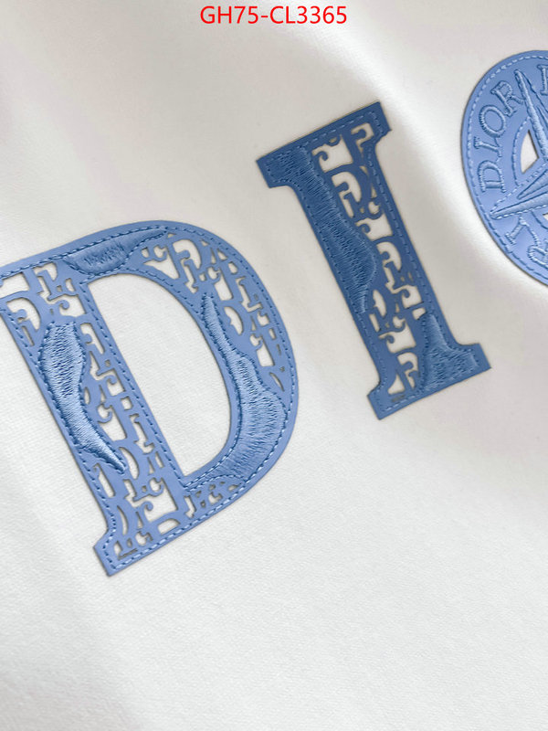 Clothing-Dior cheap wholesale ID: CL3365 $: 75USD