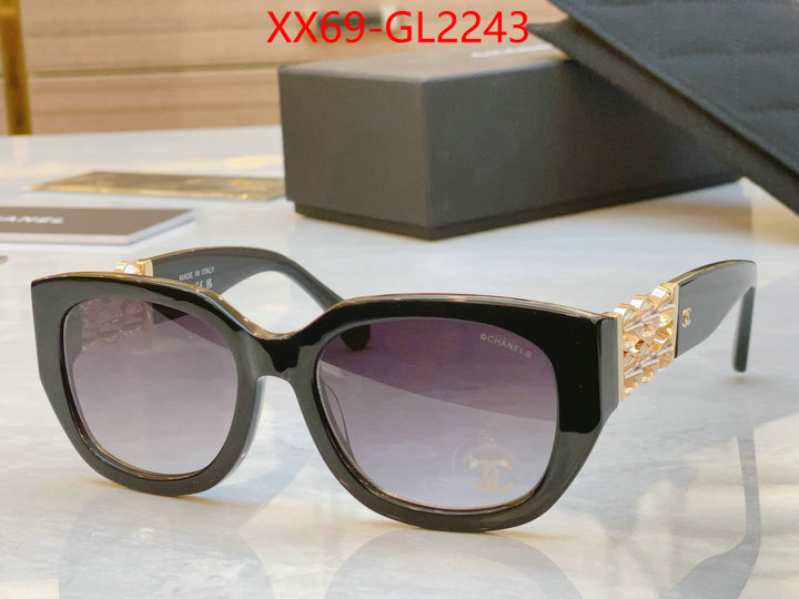 Glasses-Chanel designer high replica ID: GL2243 $: 69USD