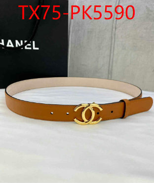 Belts-Chanel only sell high-quality ID: PK5590 $: 75USD