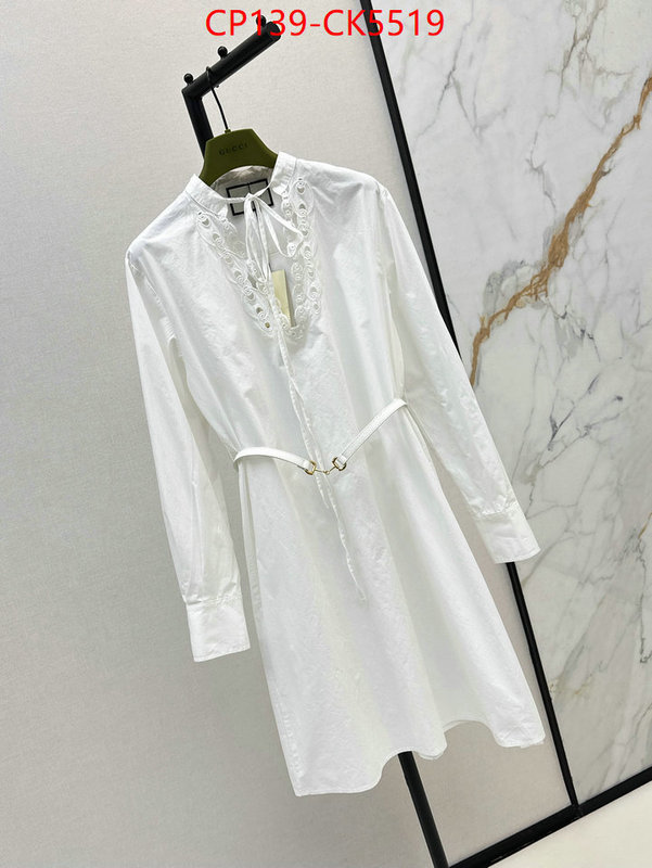 Clothing-Gucci 2024 luxury replicas ID: CK5519 $: 139USD