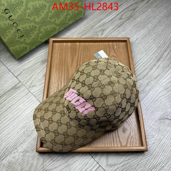 Cap(Hat)-Gucci wholesale sale ID: HL2843 $: 35USD