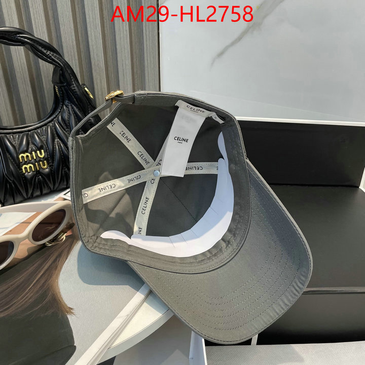 Cap(Hat)-Celine the best quality replica ID: HL2758 $: 29USD