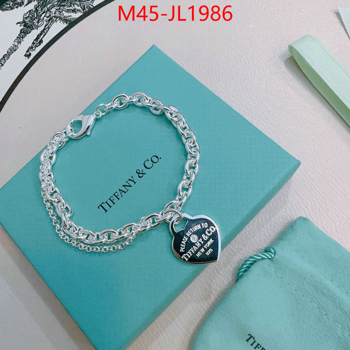 Jewelry-Tiffany the highest quality fake ID: JL1986 $: 45USD