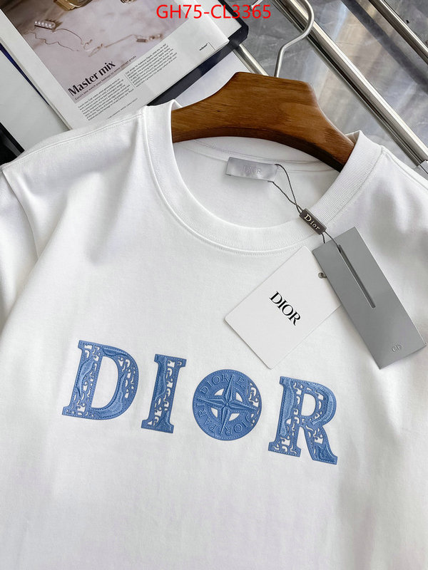 Clothing-Dior cheap wholesale ID: CL3365 $: 75USD