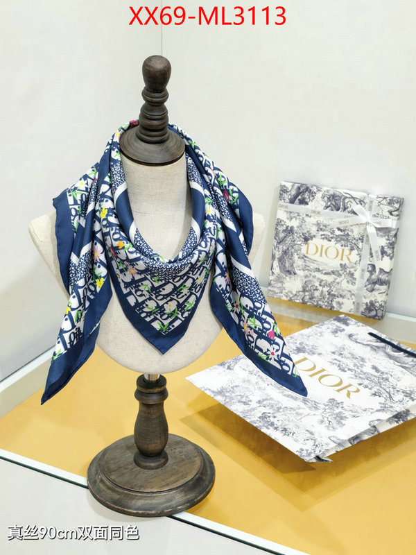 Scarf-Dior top quality replica ID: ML3113 $: 69USD