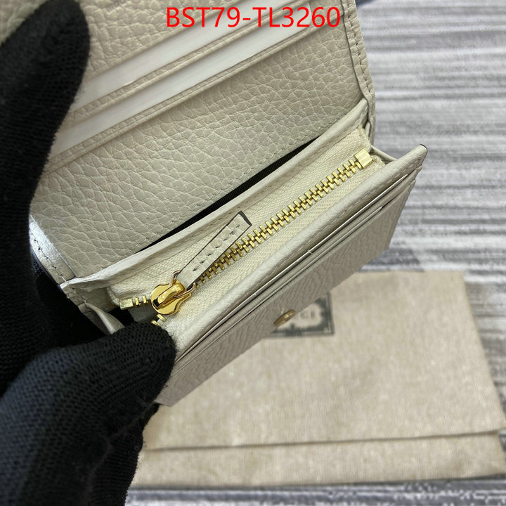 Gucci Bags(TOP)-Wallet- what best replica sellers ID: TL3260 $: 79USD,