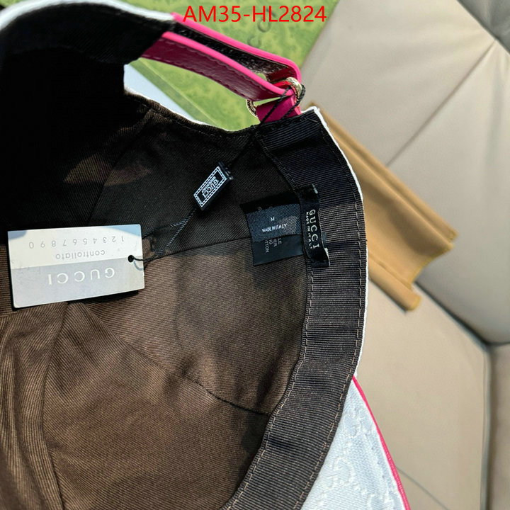 Cap(Hat)-Gucci designer 7 star replica ID: HL2824 $: 35USD