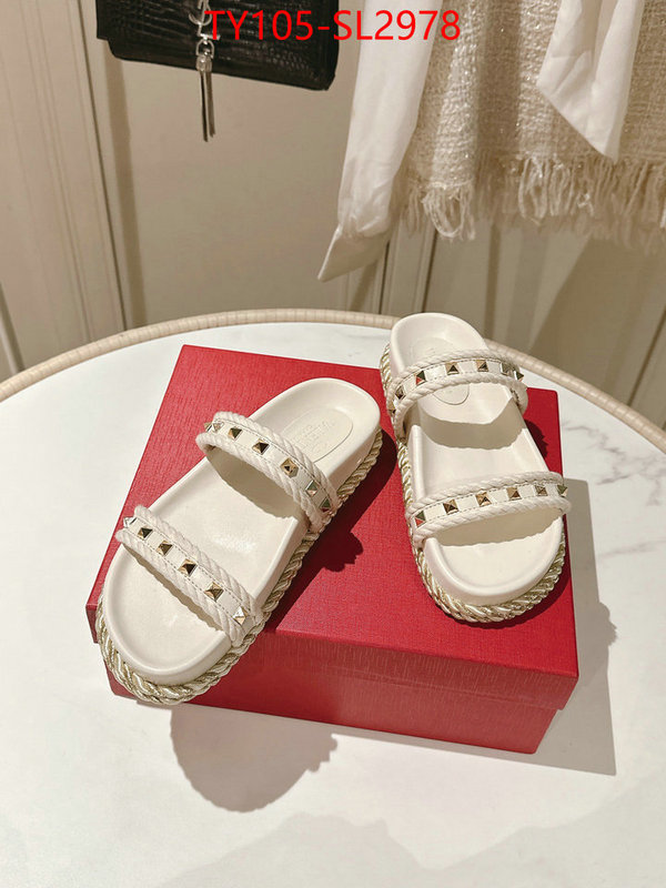 Women Shoes-Valentino top perfect fake ID: SL2978 $: 105USD