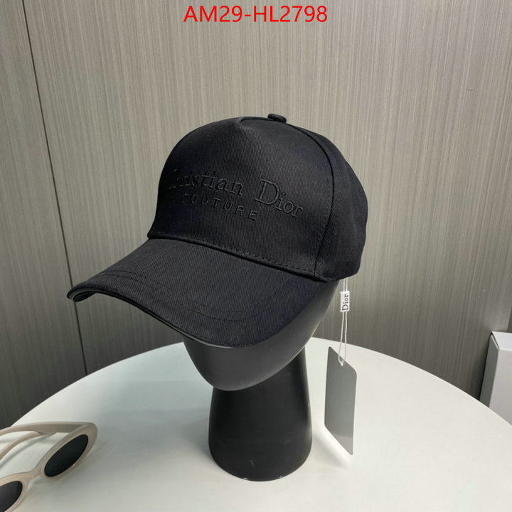 Cap (Hat)-Dior hot sale ID: HL2798 $: 29USD