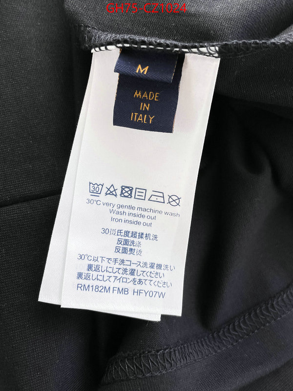 Clothing-LV best website for replica ID: CZ1024 $: 75USD