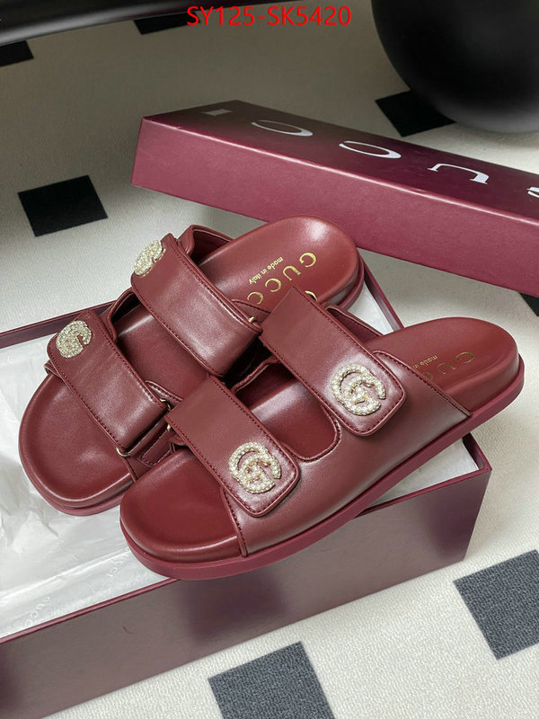 Women Shoes-Gucci 2024 replica wholesale cheap sales online ID: SK5420 $: 125USD