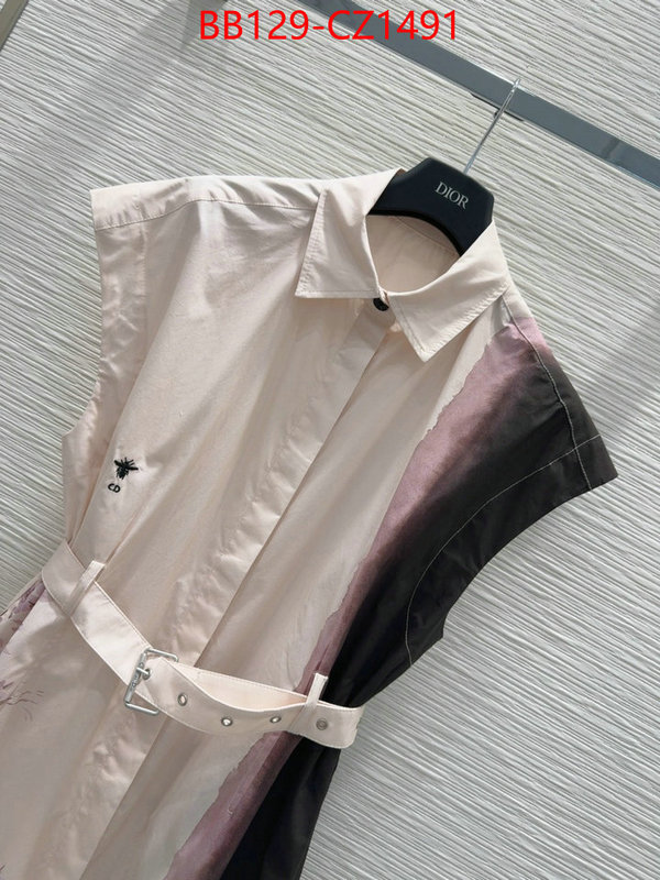 Clothing-Dior buy luxury 2024 ID: CZ1491 $: 129USD