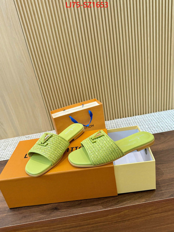 Women Shoes-LV the quality replica ID: SZ1653 $: 75USD