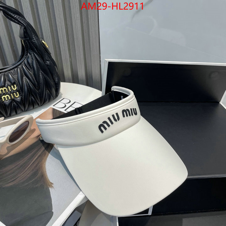 Cap(Hat)-Miu Miu buy cheap replica ID: HL2911 $: 29USD