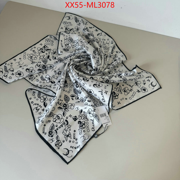 Scarf-Chanel luxury shop ID: ML3078 $: 55USD