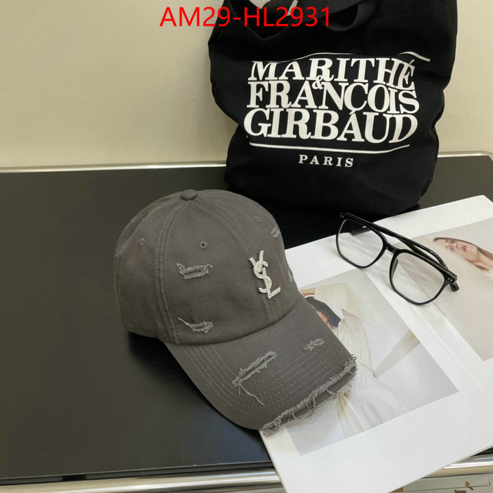 Cap (Hat)-YSL replica 2024 perfect luxury ID: HL2920 $: 29USD