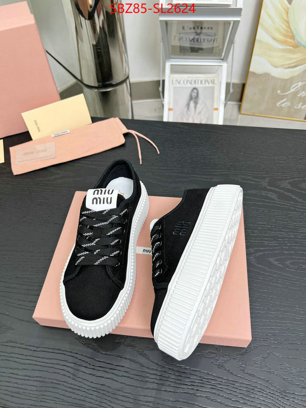 Women Shoes-Miu Miu designer 1:1 replica ID: SL2624 $: 85USD