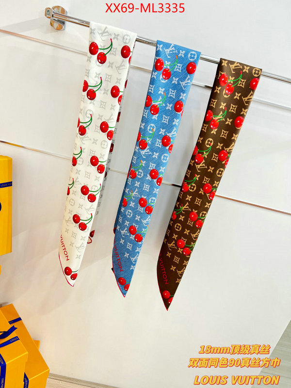 Scarf-LV designer 7 star replica ID: ML3335 $: 69USD