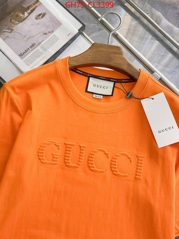 Clothing-Gucci luxury cheap replica ID: CL3399 $: 75USD
