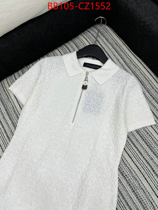 Clothing-LV brand designer replica ID: CZ1552 $: 105USD