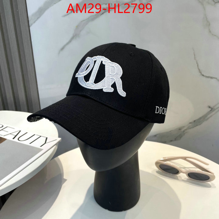 Cap (Hat)-Dior aaaaa+ quality replica ID: HL2799 $: 29USD