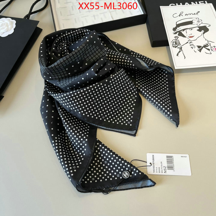 Scarf-Chanel high quality designer replica ID: ML3060 $: 55USD