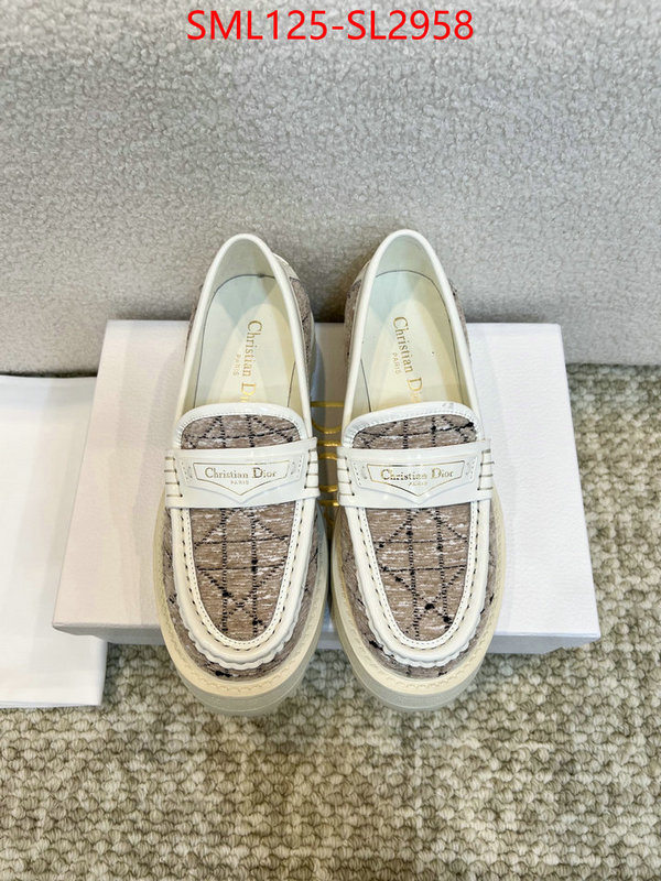 Women Shoes-Dior how to buy replica shop ID: SL2958 $: 125USD
