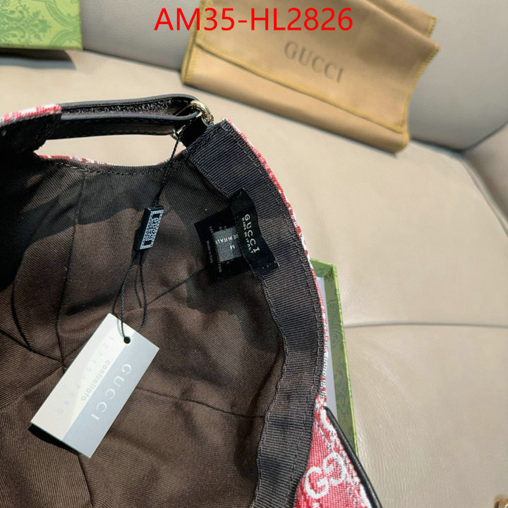 Cap(Hat)-Gucci wholesale imitation designer replicas ID: HL2826 $: 35USD